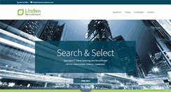 Desktop Screenshot of lindenrecruitment.com